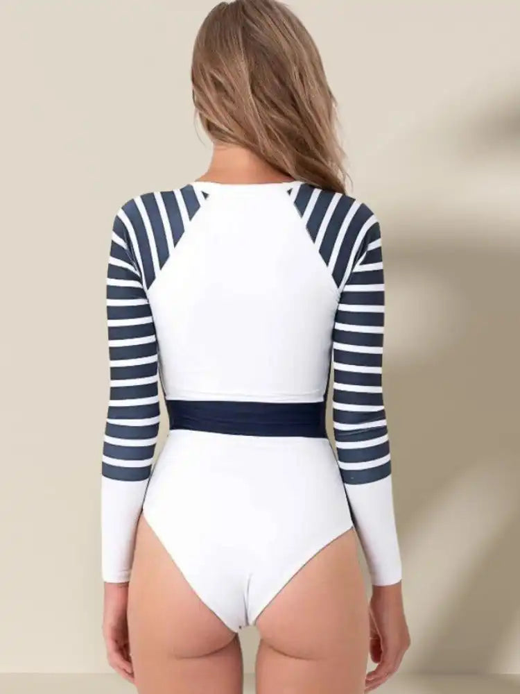 Maillot de Bain 1 Piece Manche Longue