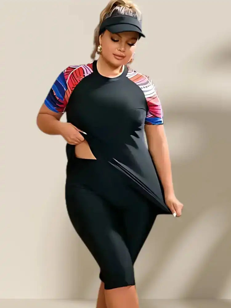 Maillot de Bain 2 Pièces Femme Ronde