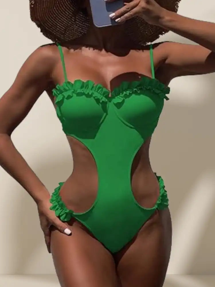 Maillot de Bain Monokini Push Up