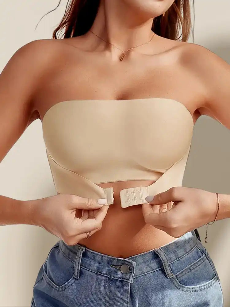 Soutien-Gorge Bandeau Sans Couture et sans Bretelles