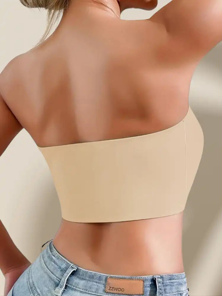 Soutien-Gorge Bandeau Sans Couture et sans Bretelles