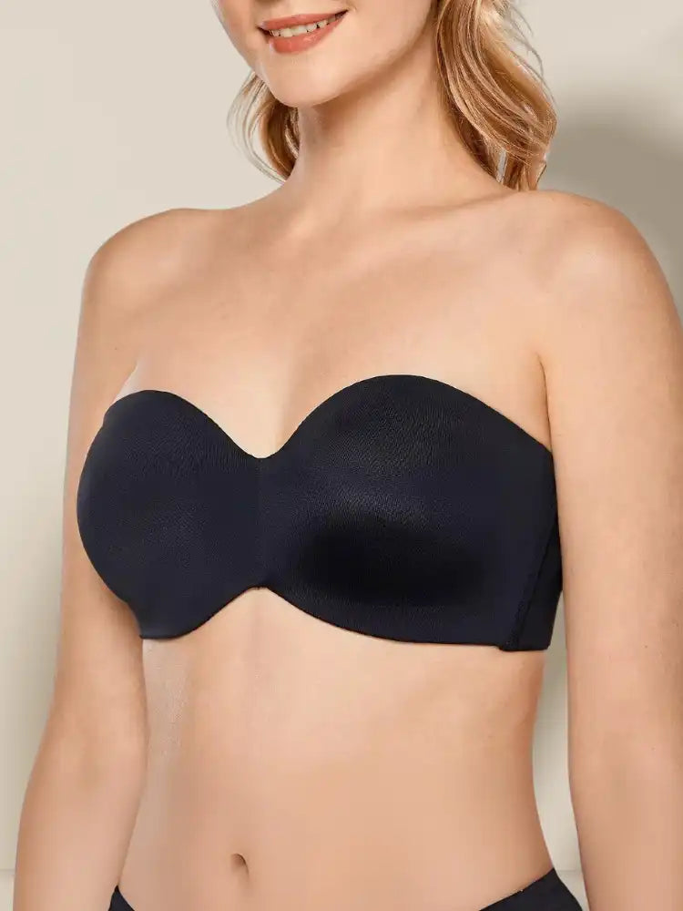 Soutien Gorge Bandeau Push-up sans Bretelle