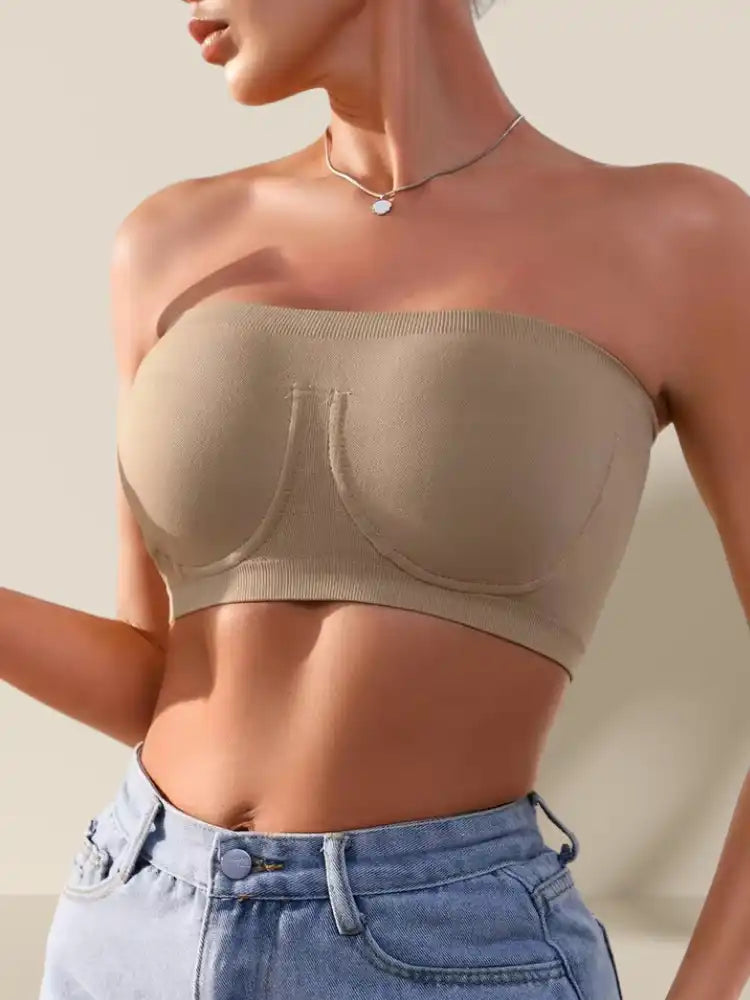 Soutien Gorge Bandeau sans Bretelles