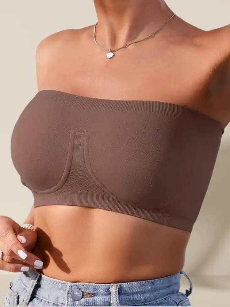 Soutien Gorge Bandeau sans Bretelles