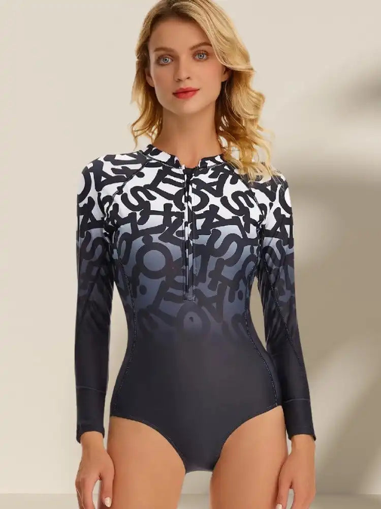 Maillot de Bain Manches Longues Femme