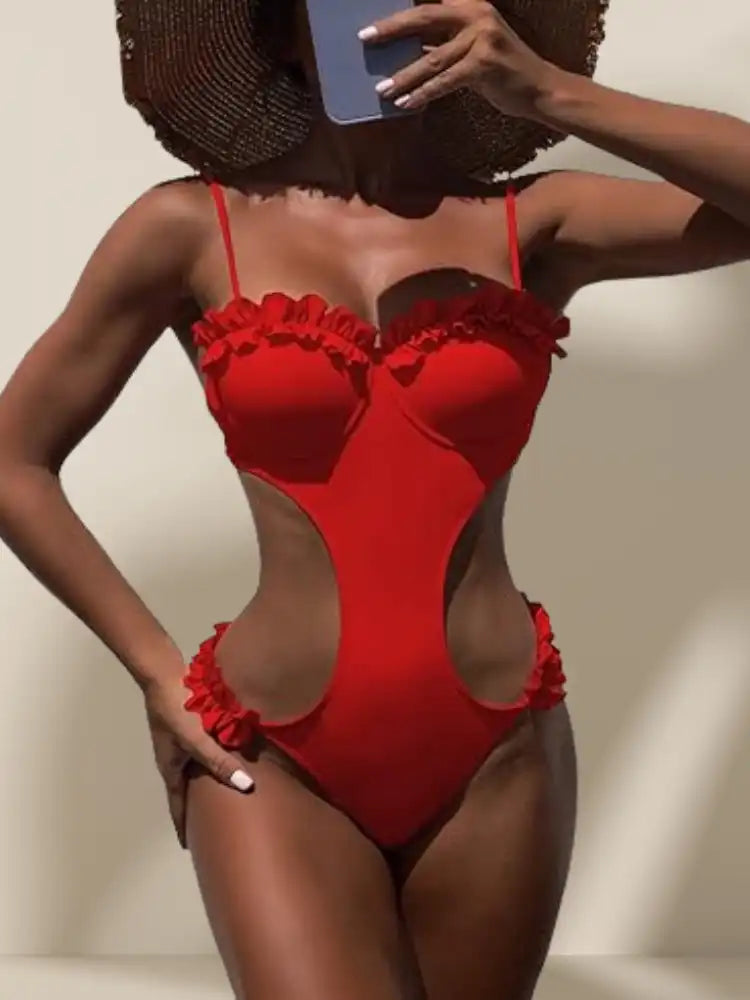 Maillot de Bain Monokini Push Up