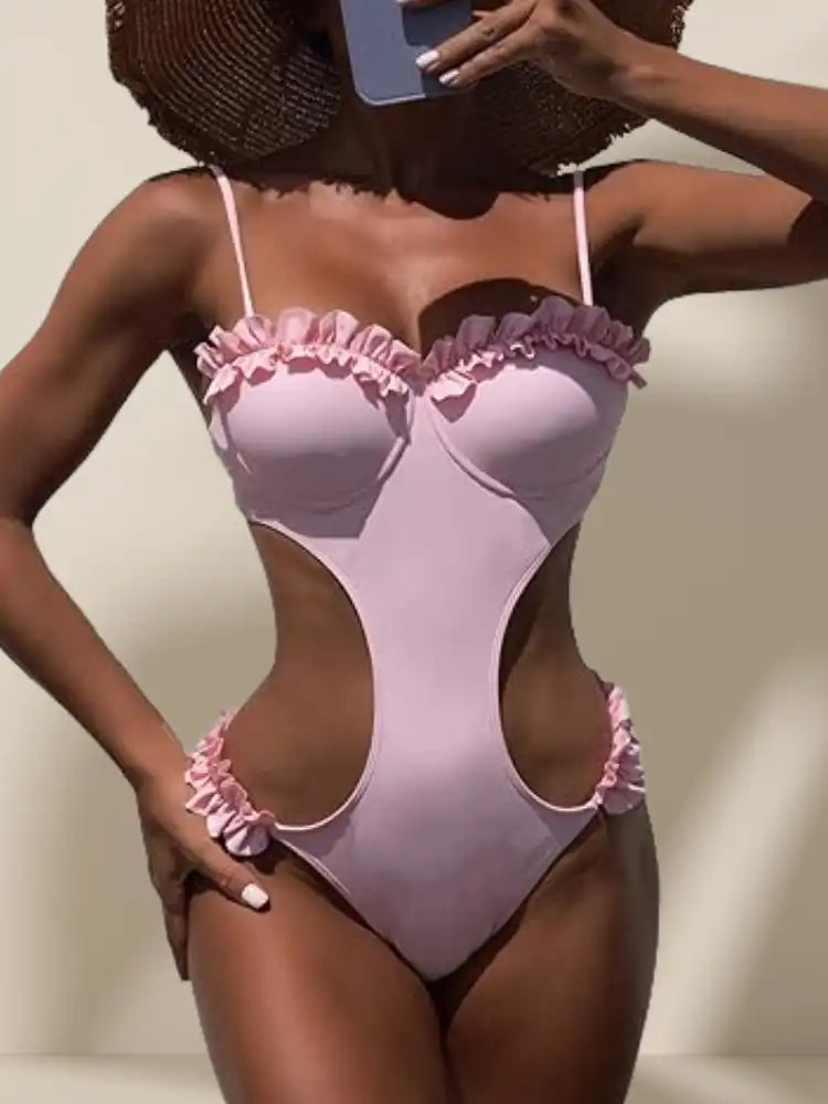 Maillot de Bain Monokini Push Up