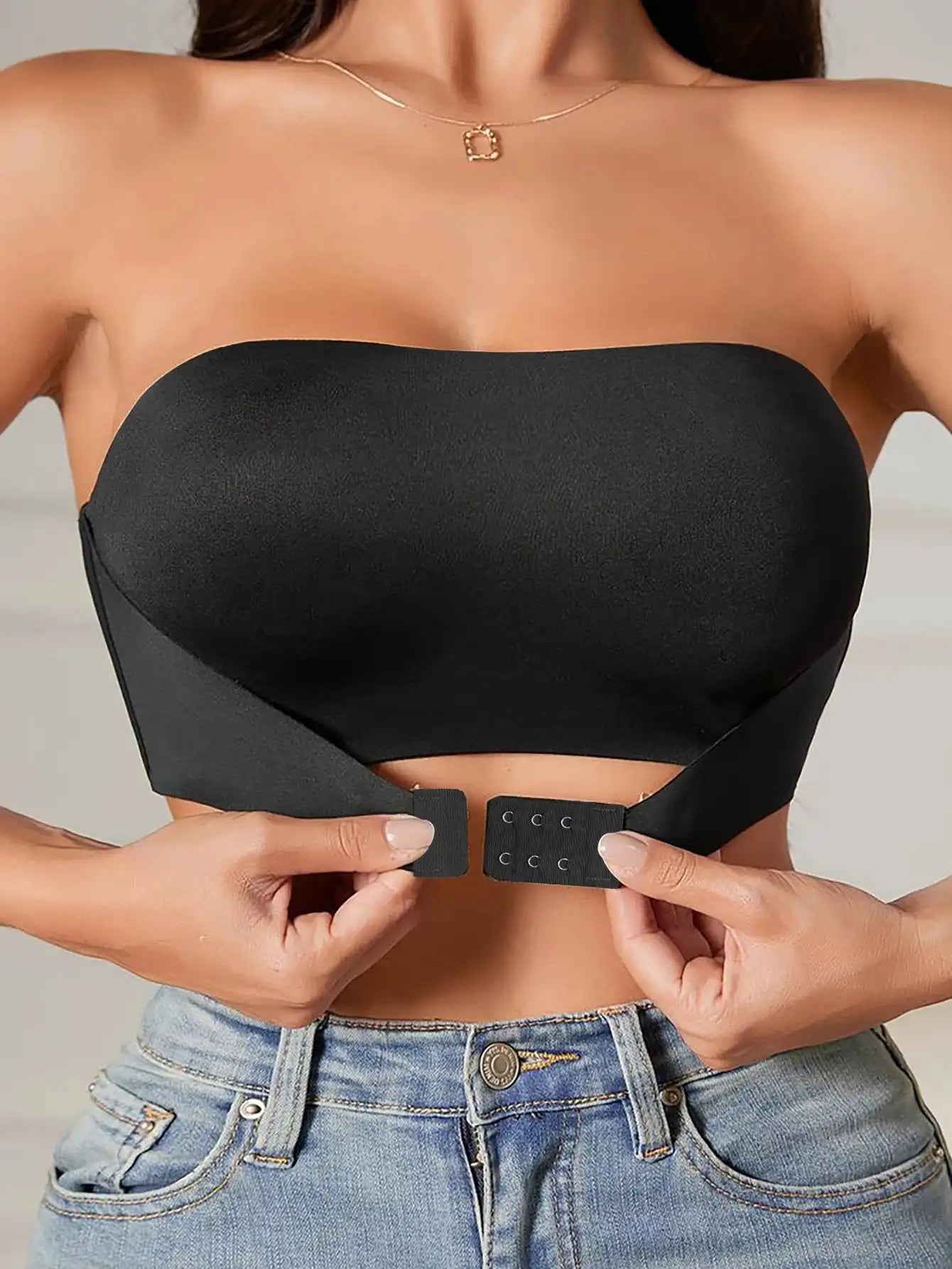 Soutien-Gorge Bandeau Sans Couture et sans Bretelles