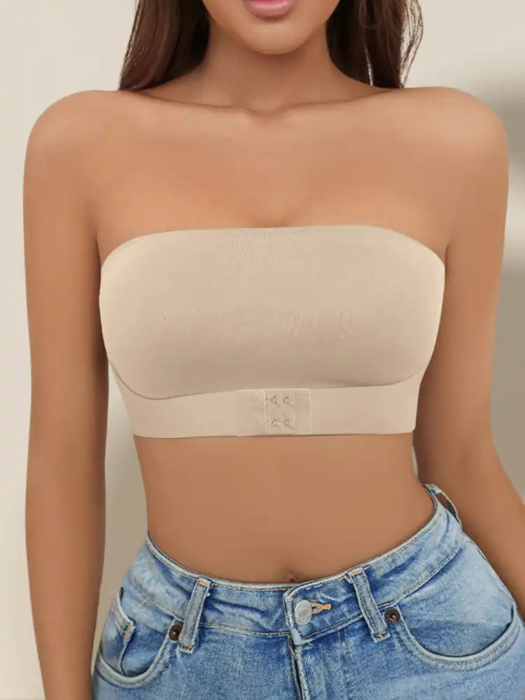Soutien-Gorge Bandeau Sans Couture et sans Bretelles